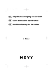 Novy D 2222 Guide D'utilisation