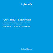 Logitech G FLIGHT THROTTLE QUADRANT Guide De L'utilisateur