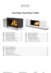 Planika Pure Flame Notice De Montage