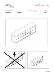 MCA furniture KRONOS 48253WA1 Manuel D'installation