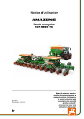 Amazone EDX 9000-TC Notice D'utilisation