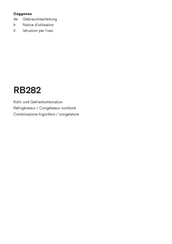 Gaggenau RB282 Notice D'utilisation