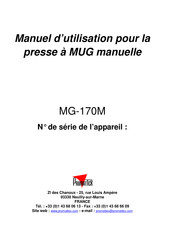 Promattex MG-170M Manuel D'utilisation