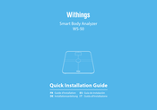 Withings WS-50 Guide D'installation