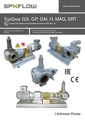 Johnson Pump SPX Flow TopGear GP Manuel D'instructions
