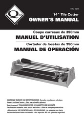 QEP 10214 Manuel D'utilisation