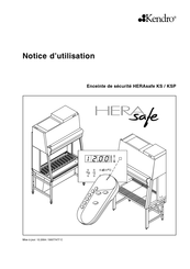 Kendro HERAsafe KS 9 Notice D'utilisation