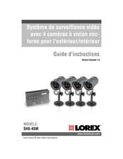 Lorex SHS-4SM Guide D'instructions