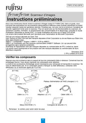 Fujitsu fi-7240 Instructions Préliminaires