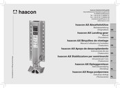 haacon A520 Manuel D'utilisation Et D'entretien