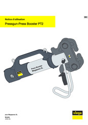 Viega Press Booster PT2 Notice D'utilisation