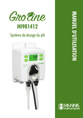 Hanna Instruments Groline HI981412 Manuel D'utilisation