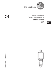 IFM Electronic efector160 LMT110 Notice D'utilisation