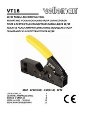Velleman VT18 Notice D'emploi