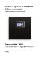 Prozeda Powereg 6000 Instructions De Montage Et D'utilisation