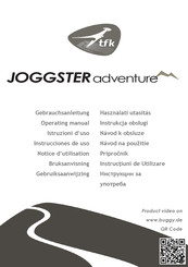 TFK JOGGSTER adventure Notice D'utilisation