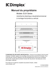 Dimplex EUX Série Manuel Du Propriétaire