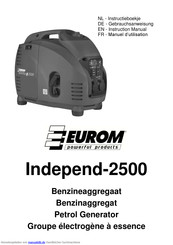EUROM Independ-1200 Manuel D'utilisation
