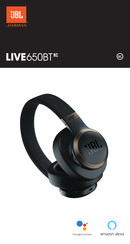 Harman JBL LIVE 650BT NC Guide De Démarrage Rapide