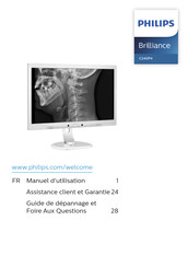 Philips Brilliance C240P4 Manuel D'utilisation