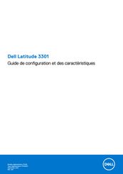 Dell Latitude 3301 Guide De Configuration Et Des Caractéristiques