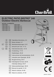 Char-Broil BISTRO 240 Mode D'emploi