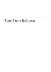 TomTom Eclipse Mode D'emploi