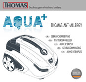 Thomas ANTI-ALLERGY AQUA+ Mode D'emploi