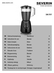 SEVERIN SM 3707 Mode D'emploi