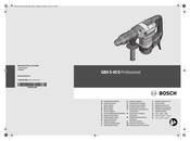 Bosch GBH 5-40 D Professional Notice Originale