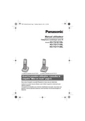 Panasonic KX-TG1711BL Manuel Utilisateur