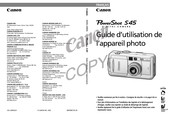 Canon PowerShot S45 Guide D'utilisation