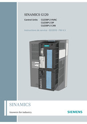 SINAMICS CU230P-2 CAN Instructions De Service