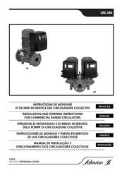 Salmson LRE Instructions De Montage Et De Mise En Service