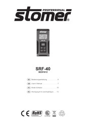 Stomer Professional SRF-40 Mode D'emploi