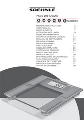 Soehnle Pharo 200 Analytic Mode D'emploi