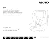 RECARO KIO Notice D'utilisation