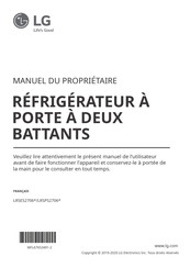 LG LRSES2706 Série Manuel Du Propriétaire