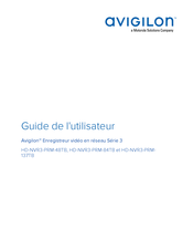 Motorola Solutions Avigilon HD-NVR3-PRM137TB Guide De L'utilisateur