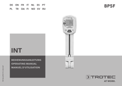 Trotec BP5F Manuel D'utilisation