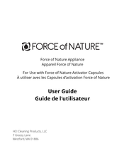 HCI Force of Nature Guide De L'utilisateur