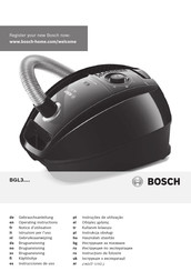Bosch BGL32400 Notice D'utilisation