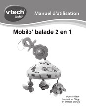 VTech baby Mobilo' balade 2 en 1 Manuel D'utilisation