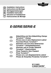 Cascade E-SERIE Sideshift Instructions De Montage