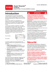 Toro Super Recycler 20053 Manuel D'utilisation