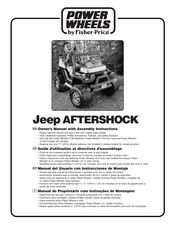 Fisher-Price POWER WHEELS JEEP AFTERSHOCK Guide D'utilisation