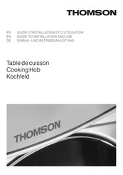 THOMSON CKT620FD Guide D'installation Et D'utilisation