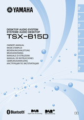 Yamaha TSX-B15D Mode D'emploi