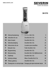 SEVERIN SM 3735 Mode D'emploi