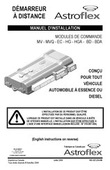 Astroflex MV Manuel D'installation